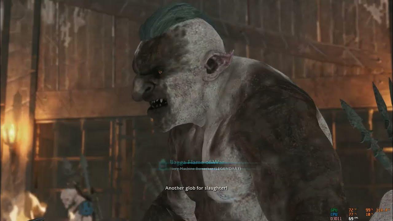 Shadow of war Bagga flame of war pit fights YouTube