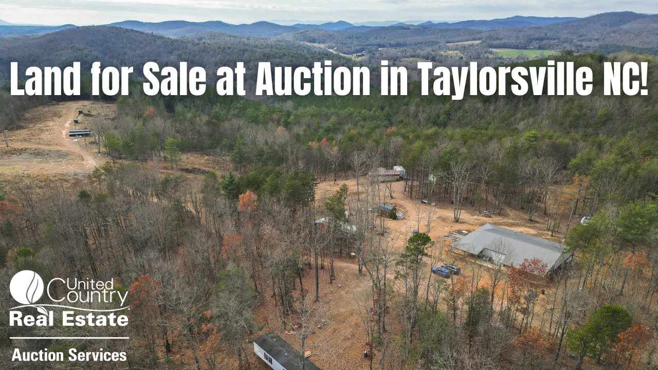 SOLD Land for Sale at Auction in Taylorsville NC! YouTube