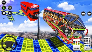 Impossible Bus Tracks Driving Simulator 3D - Best Android Gameplay