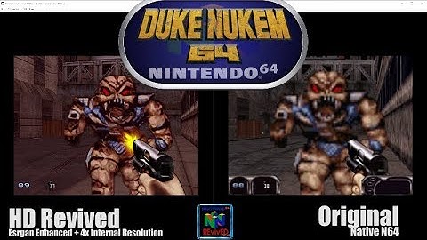 Duke Nukem 64 Esrgan Sample Preview