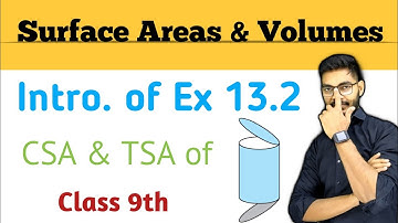 Class 9 Maths, Ex 13.2 Introduction Ch 13 Surface Areas and Volumes , NCERT, by RAJEEV KUMAR