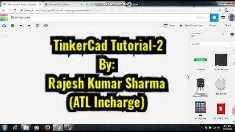 Temperature Sensor LM35 with Arduino on TinkerCad