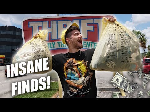 THE MOST INSANE THRIFT FINDS! Trip To The Thrift #282