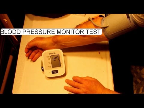 pressure test blood youtube TESTING  PRESSURE  MONITOR BLOOD YouTube OMRON M2 INTELLISENSE