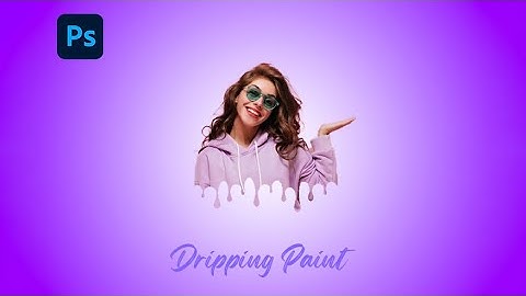How to Create a Dripping Paint Splatter Effect in Photoshop