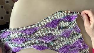Openwork Lace Used in Spring 2020 Knitalong