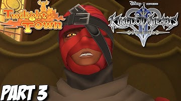 Kingdom Hearts 2 Final Mix Gameplay Walkthrough Part 3 - Twilight Town - PS3