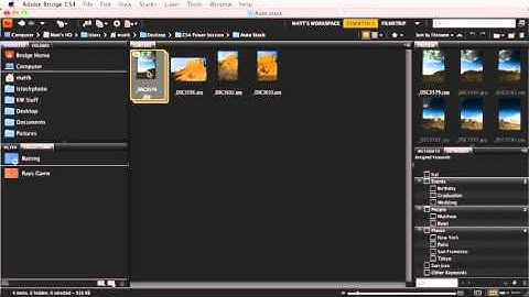 37. Auto-stacking Panoramas and HDR Images