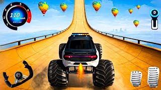 Monster Truck Mega Ramp Racing Crazy Crashes & Extreme Stunt Gamepla _ Monster Truck Racing #game p4 screenshot 5