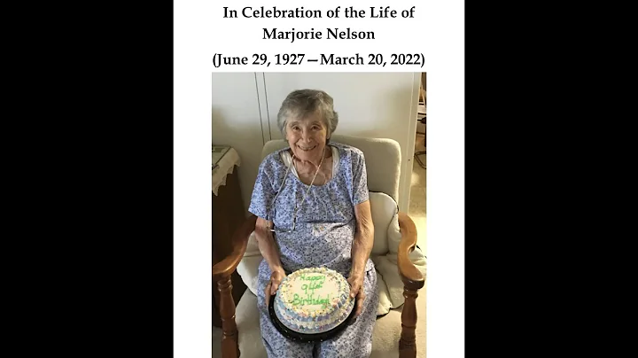 Celebration of Life: Marjorie Nelson