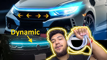 CarXK Newly Designed LED Hood Strip | Clean & Easy Must Do Mod | Step x Step Install! | ANY CAR!