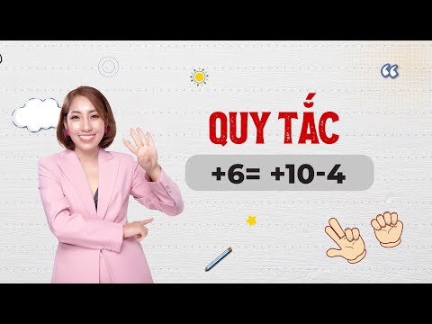 Video .BÀI 23 : + 6 = +10 - 4 (HỌC TOÁN FINGER MATH NHẬT... - YouTube