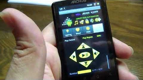 New Smarthome-BUS Archos G4 Based on Google Android.flv