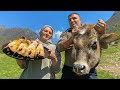 Soupe inoubliable  la tte de taureau et aux sabots  plat khash traditionnel  cuisine villageoise