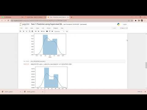 Task 1 Prediction using Supervised ML    Jupyter Notebook   Google Chrome 2023 03 19 20 24 17