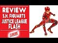 S. H. Figuarts Justice League FLASH REVIEW (Ezra Miller) Bandai Tamashii Nations action figure