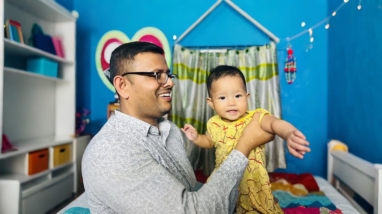 আজ প্রথম অনু 'দাদা' বলে ডাকলো..🥰 | Today Anu first call Dada. Apon ...