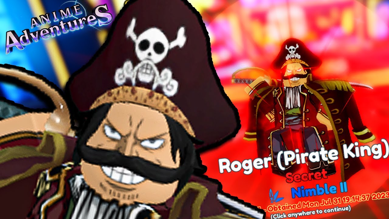 Roger Pirate King (Anime adventures AA)