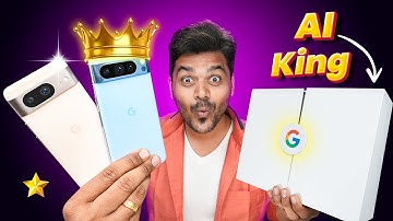 New Android BOSS is here..‼️Google Pixel 8 & 8 Pro - BIG UPGRADE in Camera 💙🔥