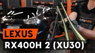 Kuinka vaihtaa Moottorin kiinnike LEXUS RX (MHU3_, GSU3_, MCU3_) - ilmaiseksi video verkossa