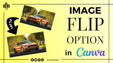 Image flip option / How to rotate your image in canva with one click