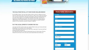 Real Estate Squeeze Page - how to create one in under 5 minutes?
