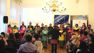 Liberti Manik - Satu nusa, satu bangsa, satu bahasa - Cappella Victoria Jakarta (Zagreb, Croatia)