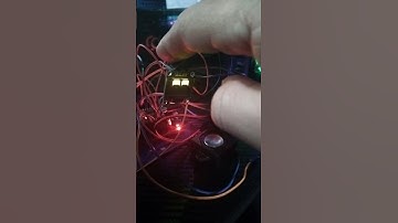 Our little DIY Robot can feel us touching him. Oled Robot eyes. Aurdino esp32 desktop Robot