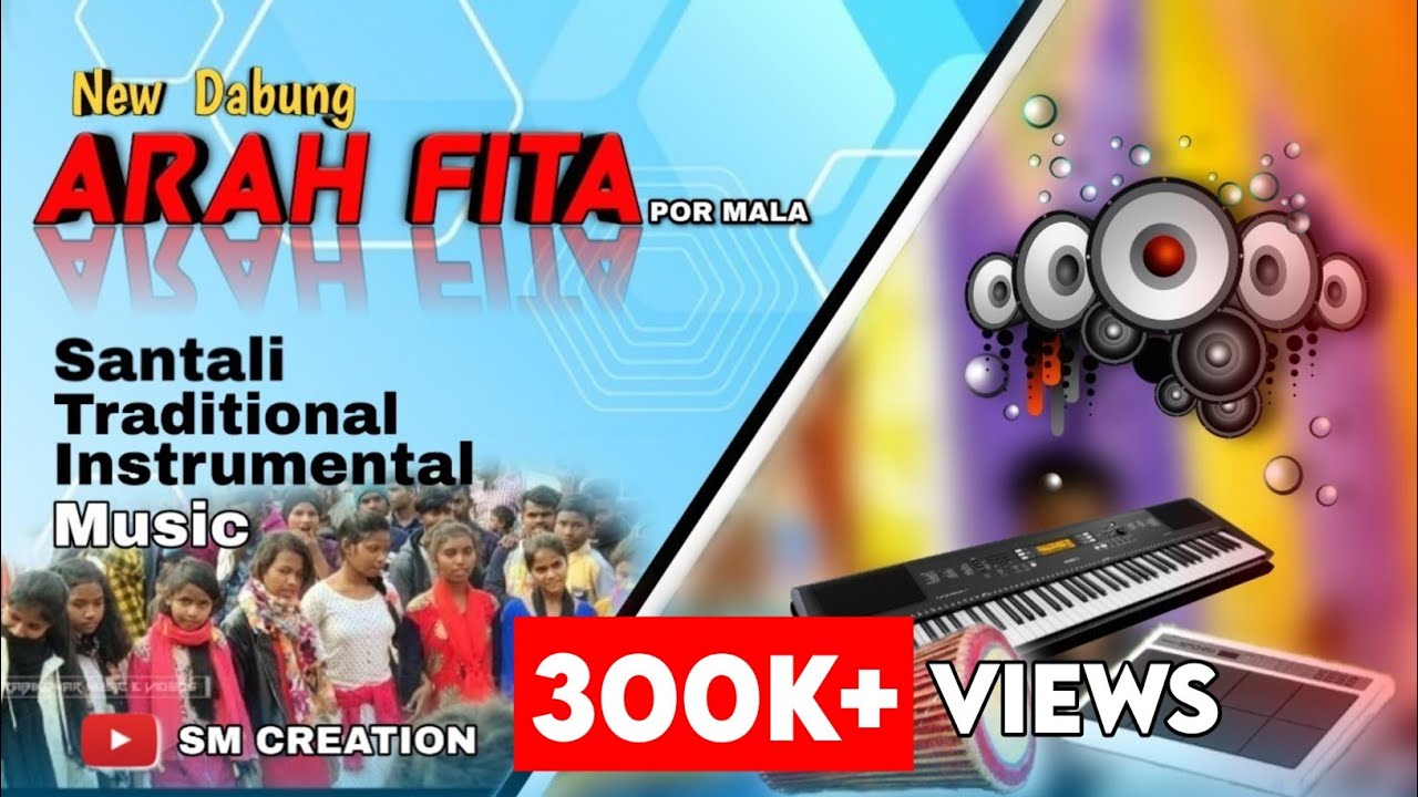 Arah Fita Por Mala  Santali TraditionalDabung Instrumental Music  Sm Creation