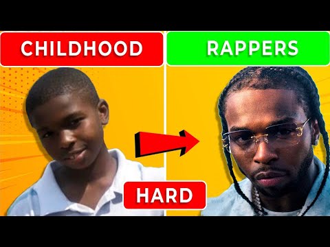 Guess the Rapper by their Childhood Picture | 99% will Fail | Rap Quiz 2022 | * Level - Hard