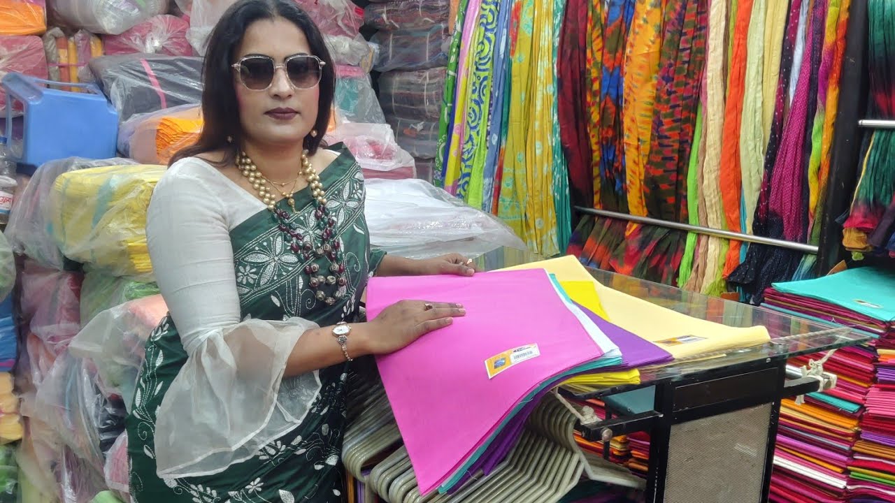 হাতের কাজের শাড়িগুলো কি কাপড়ে করা হয় । কোন কাপড়ে ভালো হয় সুতার কাজের  ডিজাইন । সুতি শাড়ি ধারনা