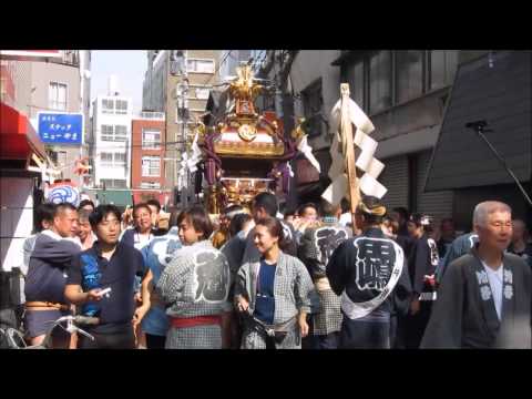 20150517  西浅草八幡神社大祭　大神輿町内渡御