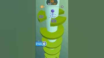 Satisfying helix jump gameplay walkthrough level8 || #games #gameshorts