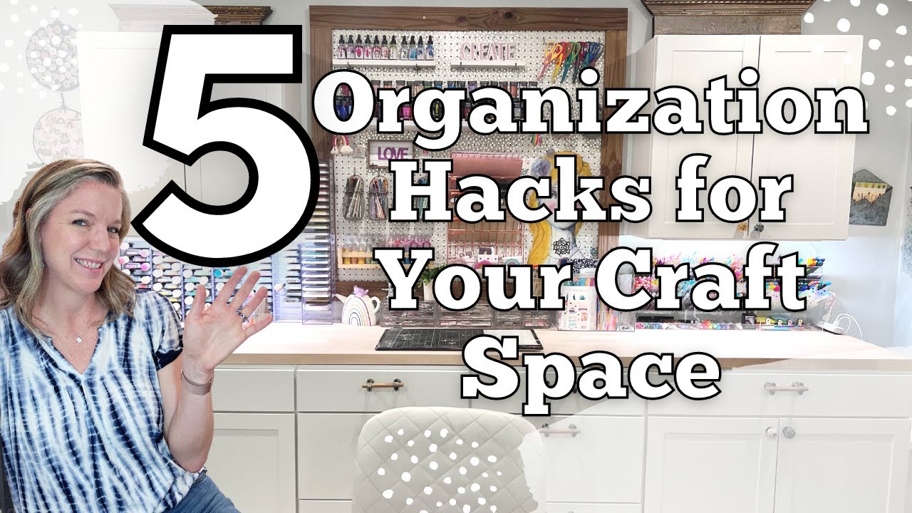 5 Tips for Organizing your Craft Room and Finding Deals 