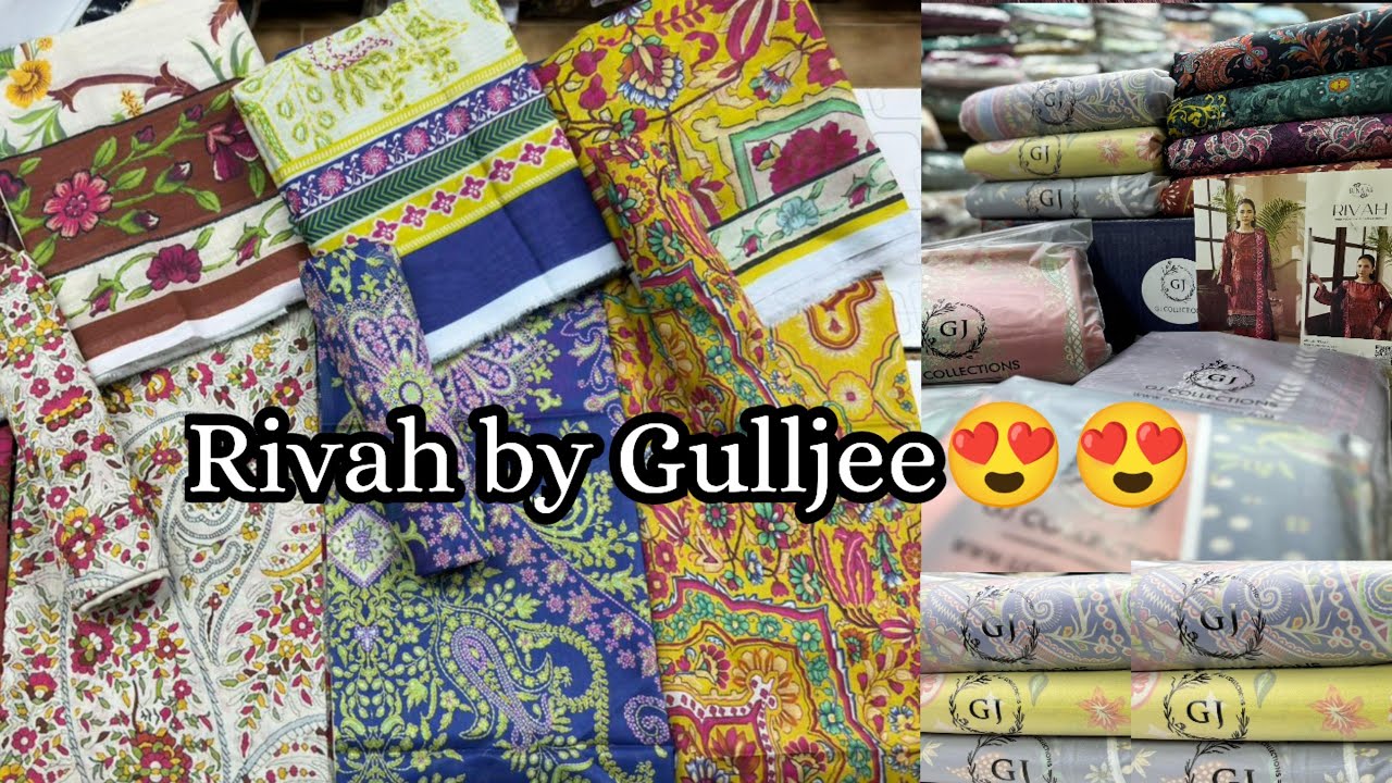 Rivah by Gulljee | Gulljee new collection 😍😍 2026 | Gulljee summer collection | House of cut piece