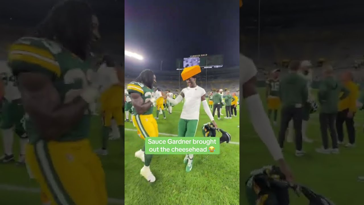 Sauce Brought Out The Cheesehead Via NFL TT 