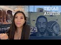 EVERYTHING IS BIGGER IN AUSTIN TEXAS VLOG | BEST BBQ FRANKLINS, WE EAT! GRAPEVINE, SHOP GANNI HERMES