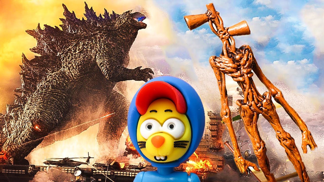 SİREN HEAD VS GODZİLLA KRAL ŞAKİR YouTube