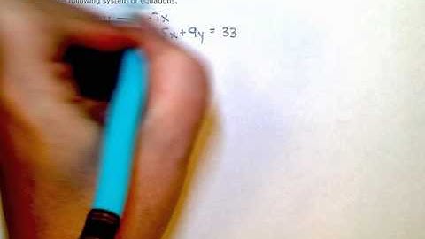 ALEKS: Solving a system of linear equations using elimination, multiplication and addition (KC-1)