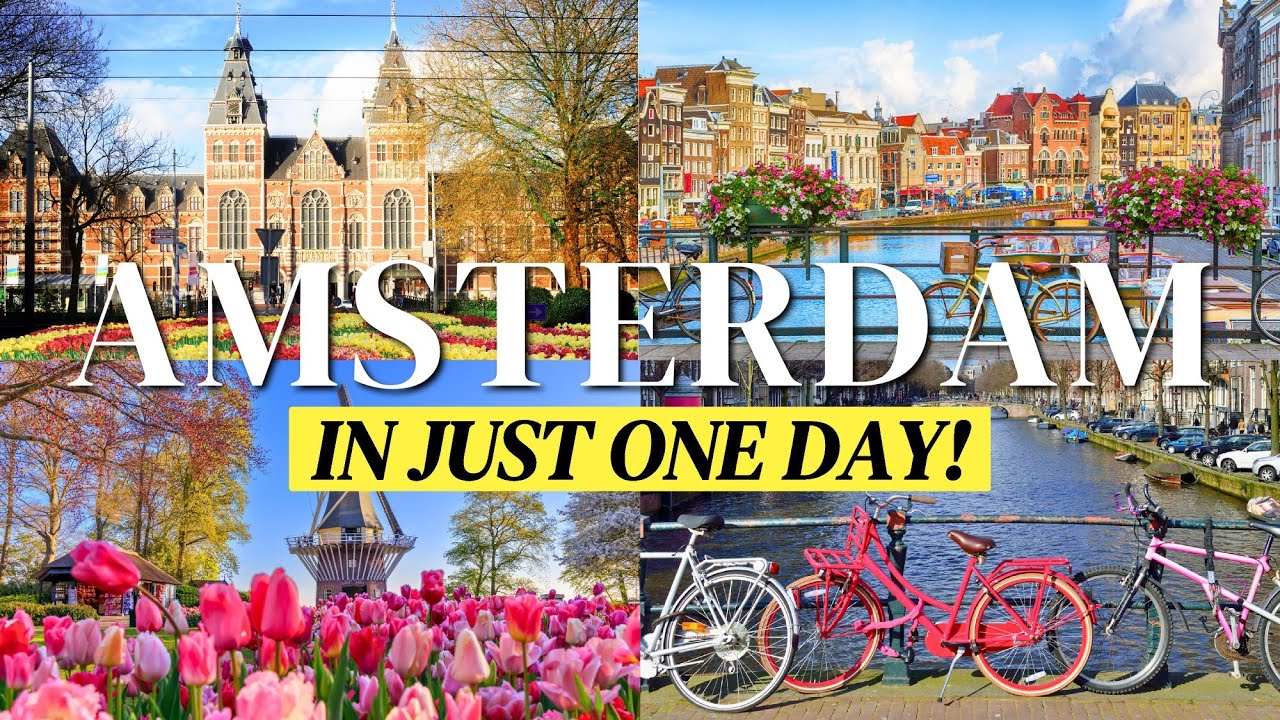 24 HOURS IN AMSTERDAM NETHERLANDS IN 2025 🇳🇱🌷 Best Things To Do!