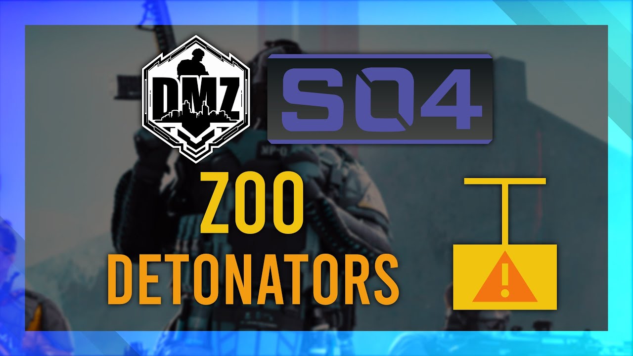 Zoo Detonator Locations Assault on Vondel Zoo DMZ Location Guide