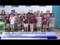 The daily pledge mrs bells kindergarten class