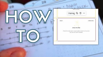 Just Get Started Tutorial for Home Management Index Card System