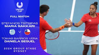 Tsitsipas/Sakkari v Barrios Vela/Seguel Full Match | United Cup 2024 Group B