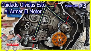 Pulsar 180 Como Armar Lado Derecho Del Motor, Embrague Y Balanceador Parte 3