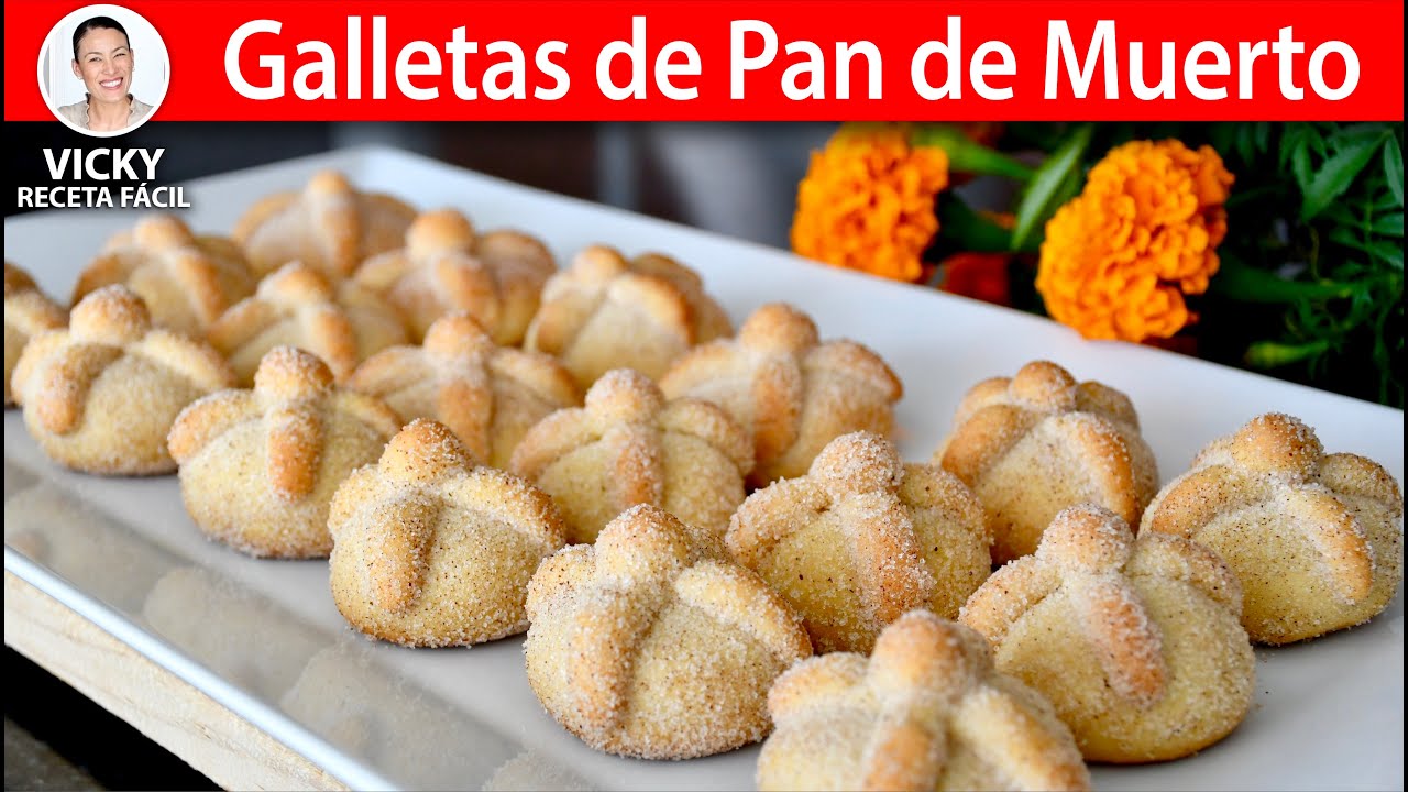 GALLETAS de PAN de MUERTO