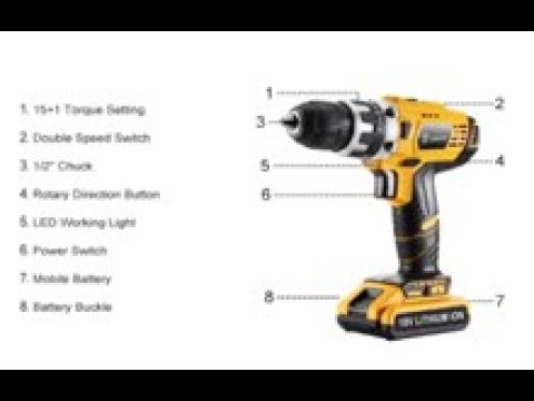 Шурик DEKO 18v один аккумулятор + заклепочная приспособа из Алиэкспресс ...