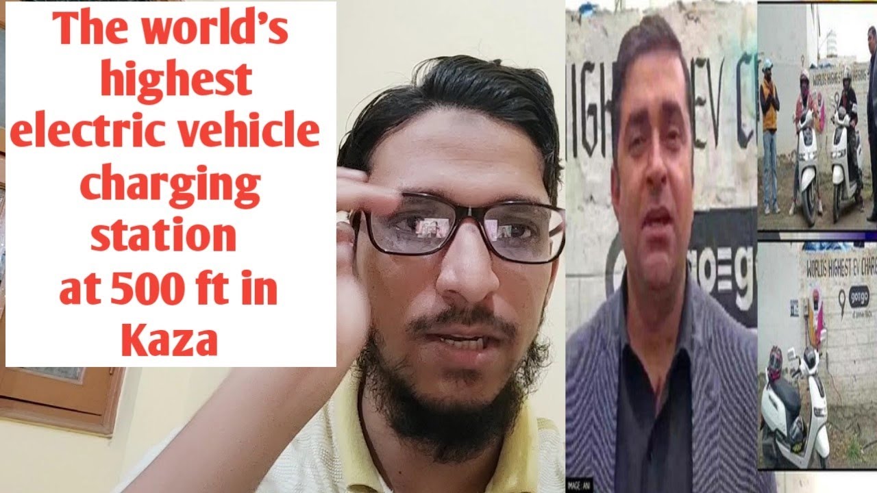 The world's highest electric vehicle charging station in Kaza