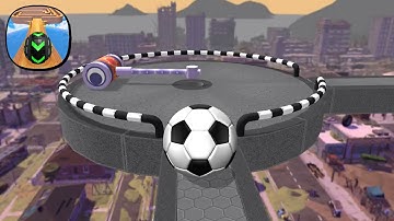 Rolling Ball Sky Escape - All Levels Ball Gameplay Android, iOS ( Level 843 - 850 )