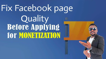 How to check on your facebook page quality before applying for monetization